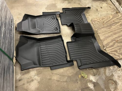 3D Custom Floor Mats TPE All Weather Car Liner For Isuzu D Max Mk2 Double Cab 2020+ (Manual & Automatic)