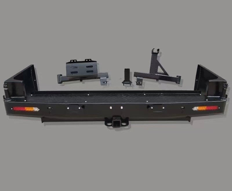 REAR Steel Bumper for TOYOTA LAND CRUISER 80 Series (1990-1997) Tyre Swing Jerry Can Off Road 4x4 Bullbar Oz Style LC80
