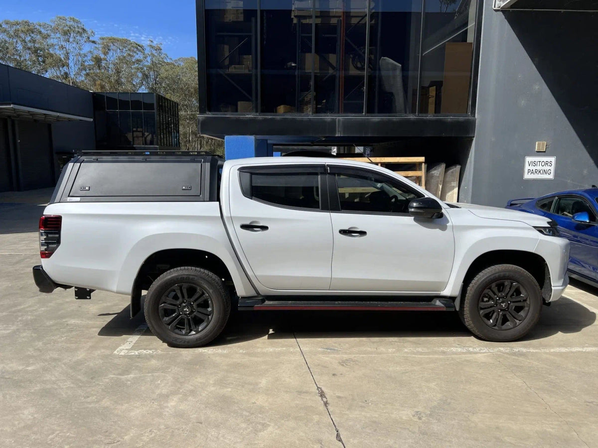 Canopy for Mitsubishi L200 2015-2024 Rear Hardtop Double Cab Metal Black 4x4
