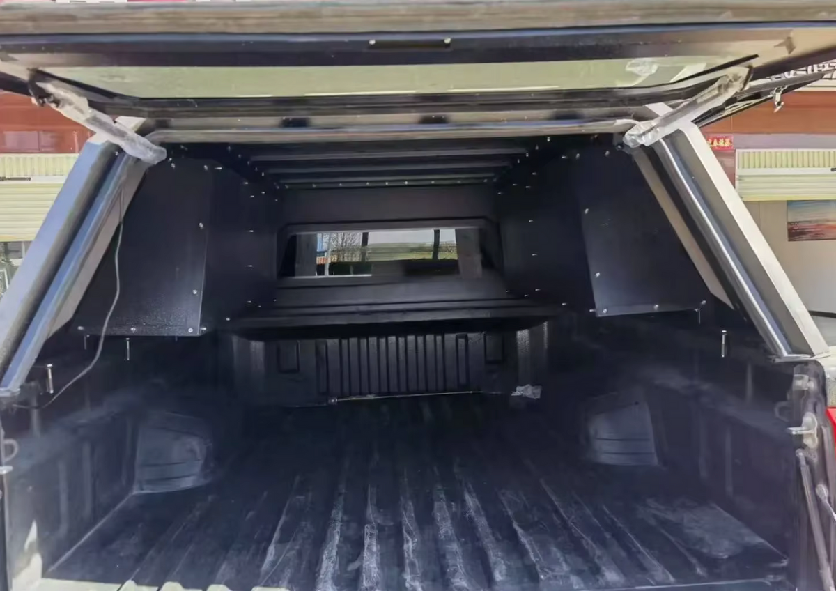 LEFT Side Storage Canopy Section Fold Out Kitchen For Steel Pickup Truck Canopy