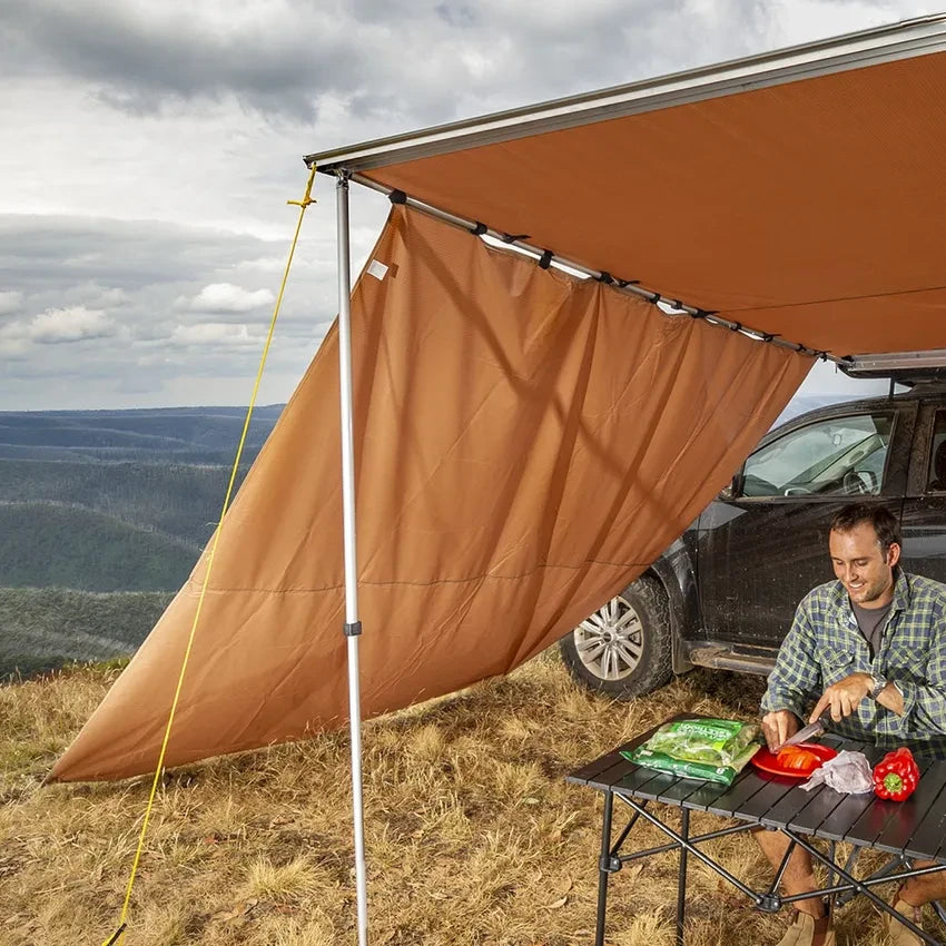 2m Awning Side Wall Addons for APEX4WD Expedition Pull-Out Vehicle Extension