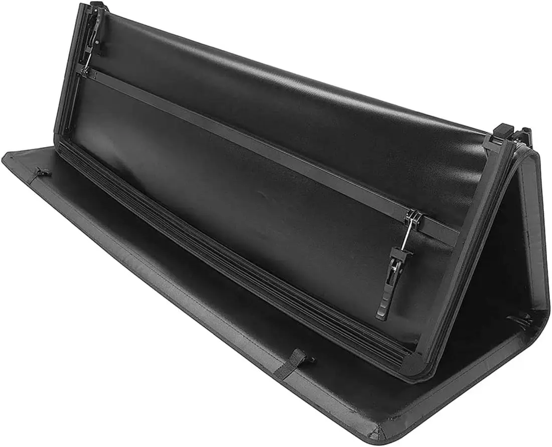TRI-FOLD SOFT TONNEAU TRUCK BED COVER for TOYOTA HILUX VIGO MK6 MK7 (2005-2015)
