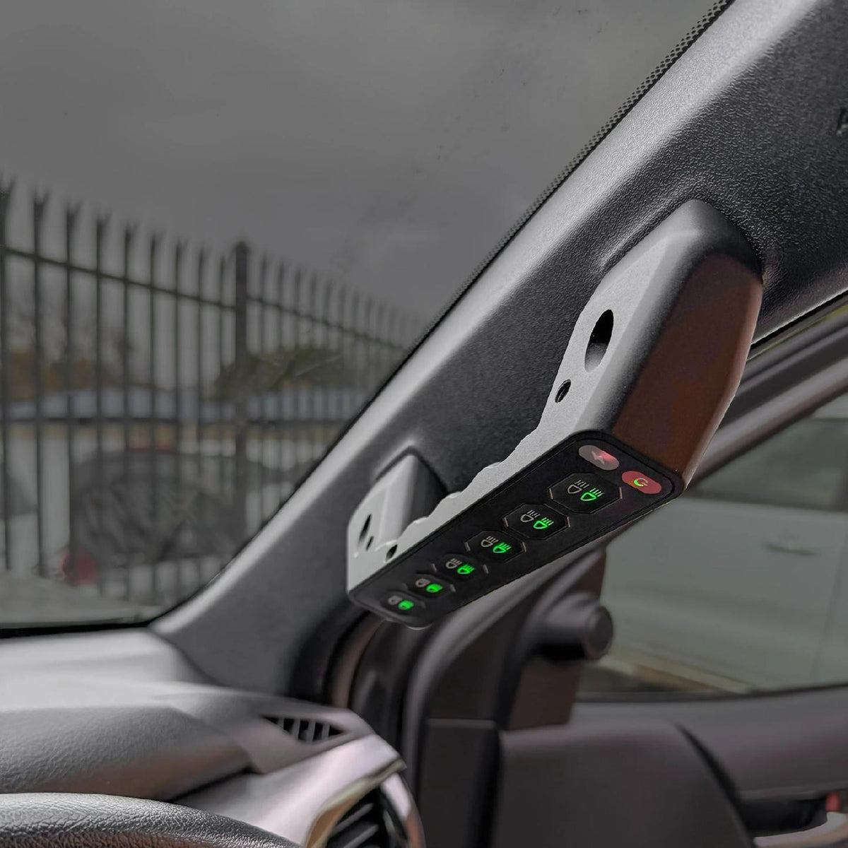 Grab Handle Switch Panel For TOYOTA HILUX (2016+) 6 Gang Wireless Light Control