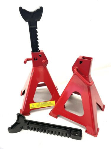 SUPALUX 2x Axle Jack Stands 6T Capacity Car Double Locking Lifting 13000lbs PAIR