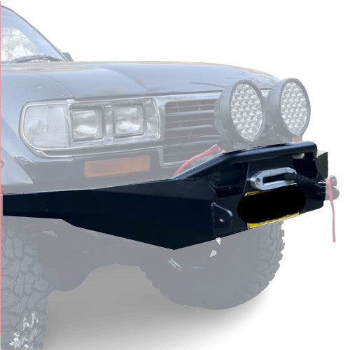 Slim Steel Winch Bumper for TOYOTA LAND CRUISER 80 Series (1990-1997) Off Road 4x4 Bullbar Front Oz Style LC80 FJ80 - Slim Style