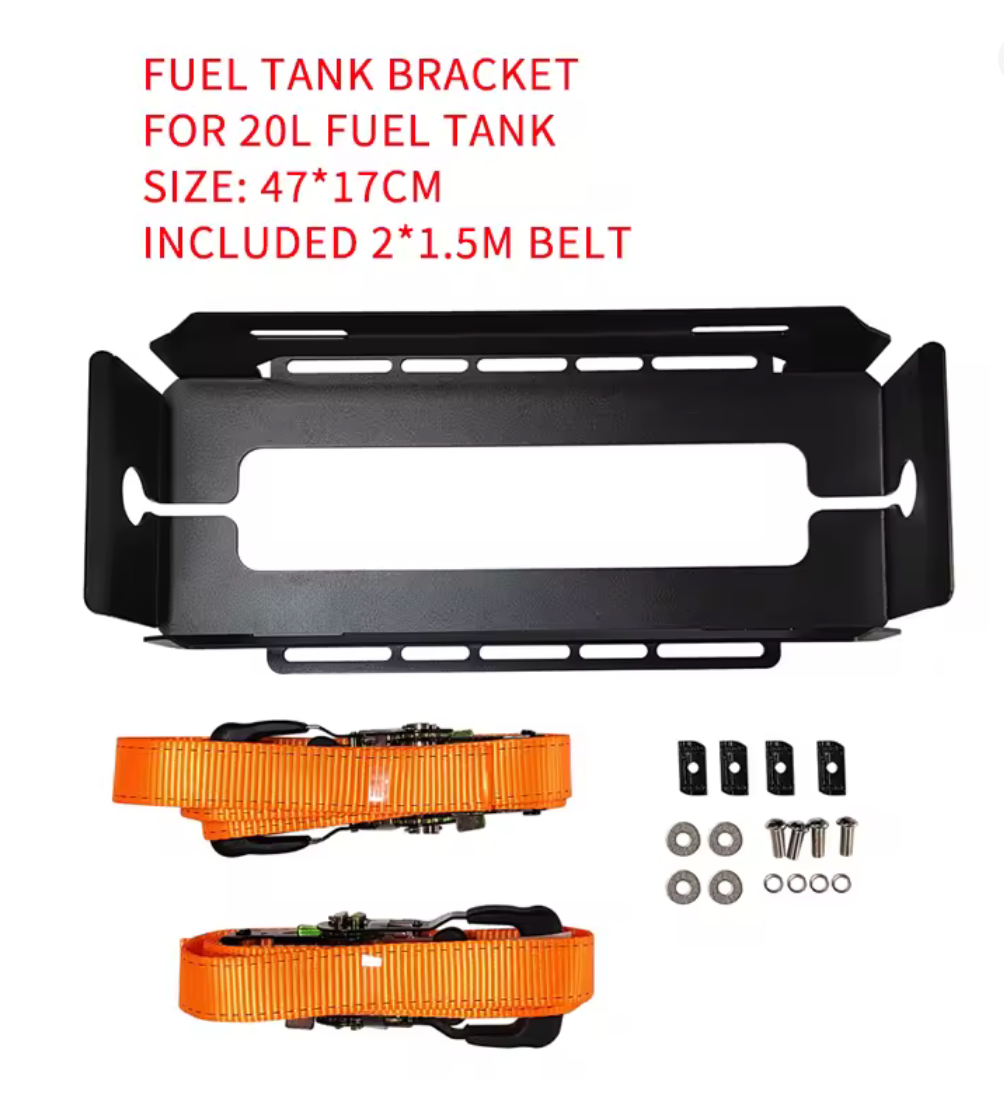 Heavy Duty 20L Jerry Can Holder For All Aluminium & Steel Roof Cage