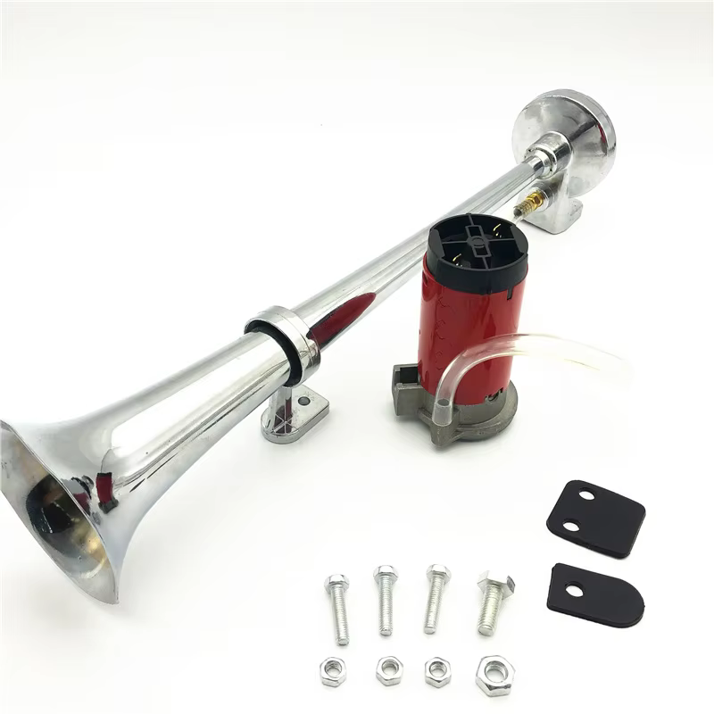 12V Super Loud Trumpet Air Horn Car Truck Van RV Bus Lorry Boat Metal Universal