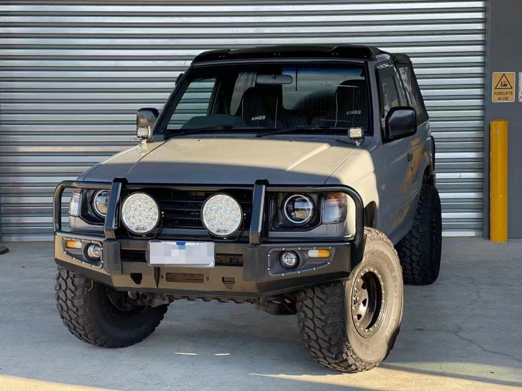 Steel Winch Bumper for MITSUBISHI PAJERO/ SHOGUN (1991-1999) V20/V30 Off Road 4x4 Bullbar Front