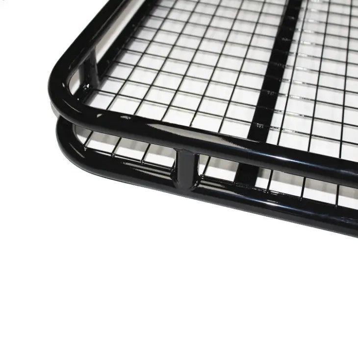 Metal Roof Rack Cargo Cage with sides 160x98cm and mounting brackets 4x4