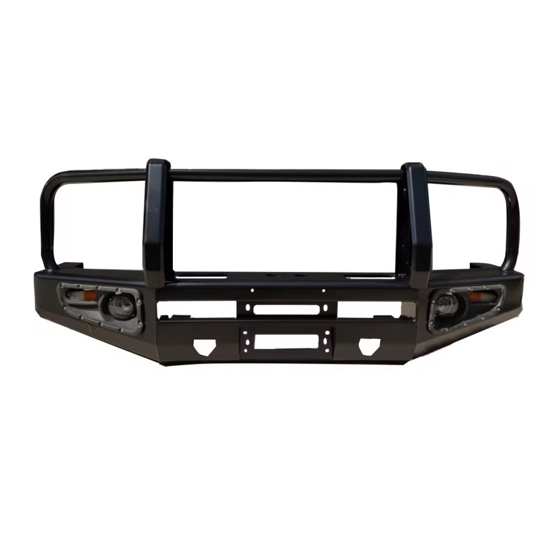 Steel Winch Bumper for Toyota Hilux Mk6 (2005-2011) Metal Bull Bar Oz Style 4x4