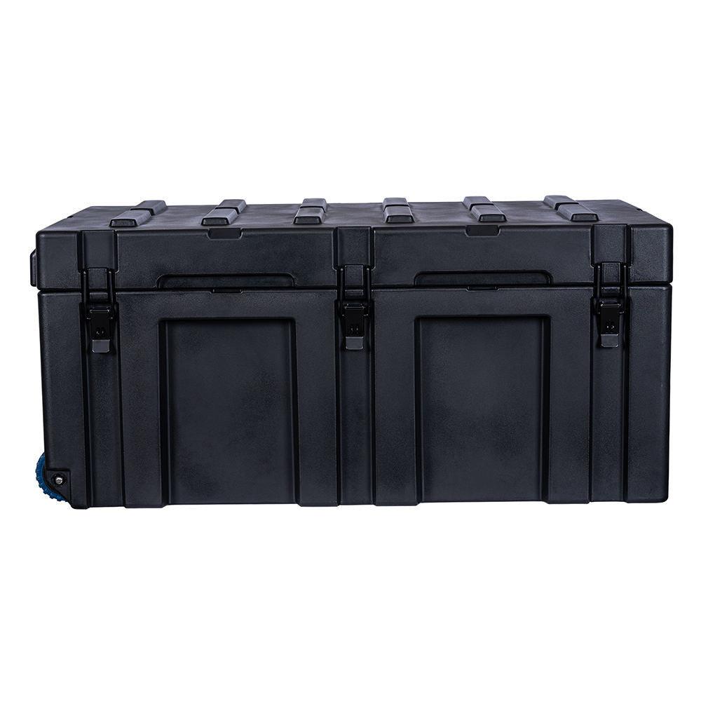 APEX4WD - 220L BLACK - Storage Overland Wheeled Case Box Waterproof Cargo 4x4