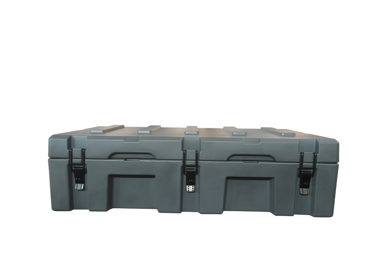 APEX4WD - 92L GREY - Heavy Duty Storage Overland Case Box Waterproof Cargo 4x4