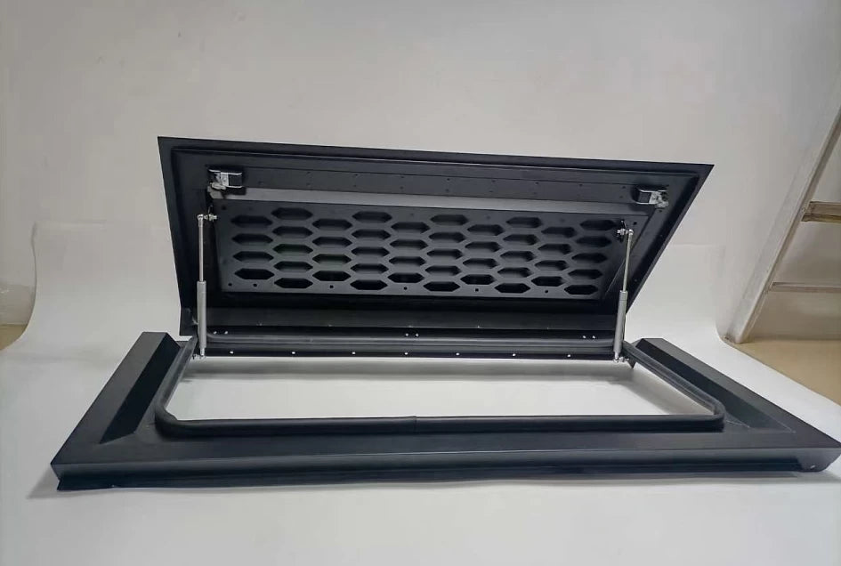 Canopy for Mitsubishi L200 2015-2024 Rear Hardtop Double Cab Metal Black 4x4