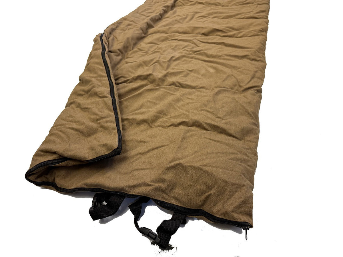 Premium 100% Cotton Canvas Sleeping Bag Single Person WINTER 4kg Heavy Thick