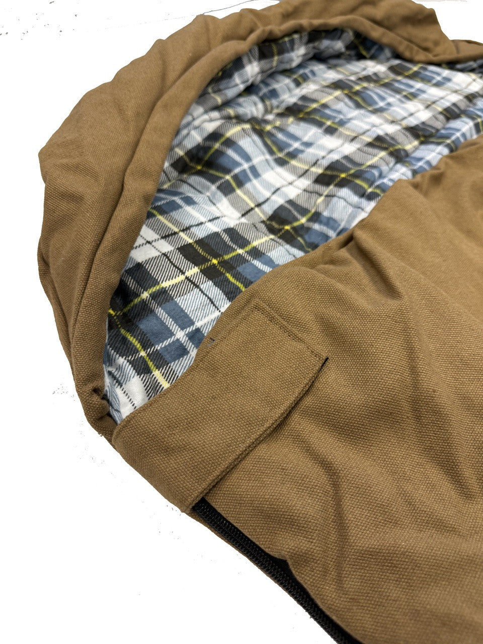 Premium 100% Cotton Canvas Sleeping Bag Single Person WINTER 4kg Heavy Thick