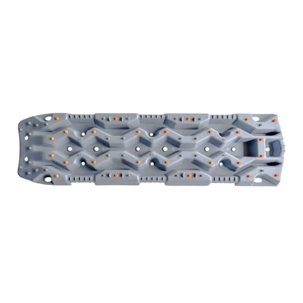 2x GREY Recovery Traction Boards Sand Ladder Mud Snow Plastic Pair 4x4 TRED PRO