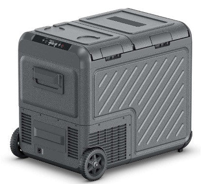 45L Portable 12V Dual-Zone Fridge Freezer for Camping & Overlanding Compressor Model DW-45S/W