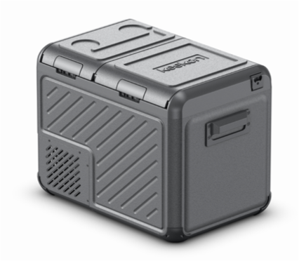 45L Portable 12V Dual-Zone Fridge Freezer for Camping & Overlanding Compressor Model DW-45S/W
