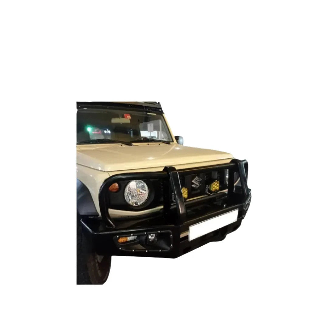 Steel Winch Bumper for SUZUKI JIMNY (2018+) JB74 Metal Bull Bar Oz Style 4x4