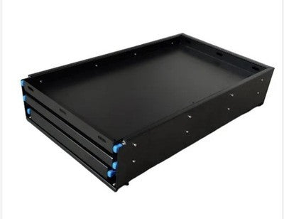 Modular Camping Slide Out Cooking Drawer System 4x4 Kitchen Setup Overland Black