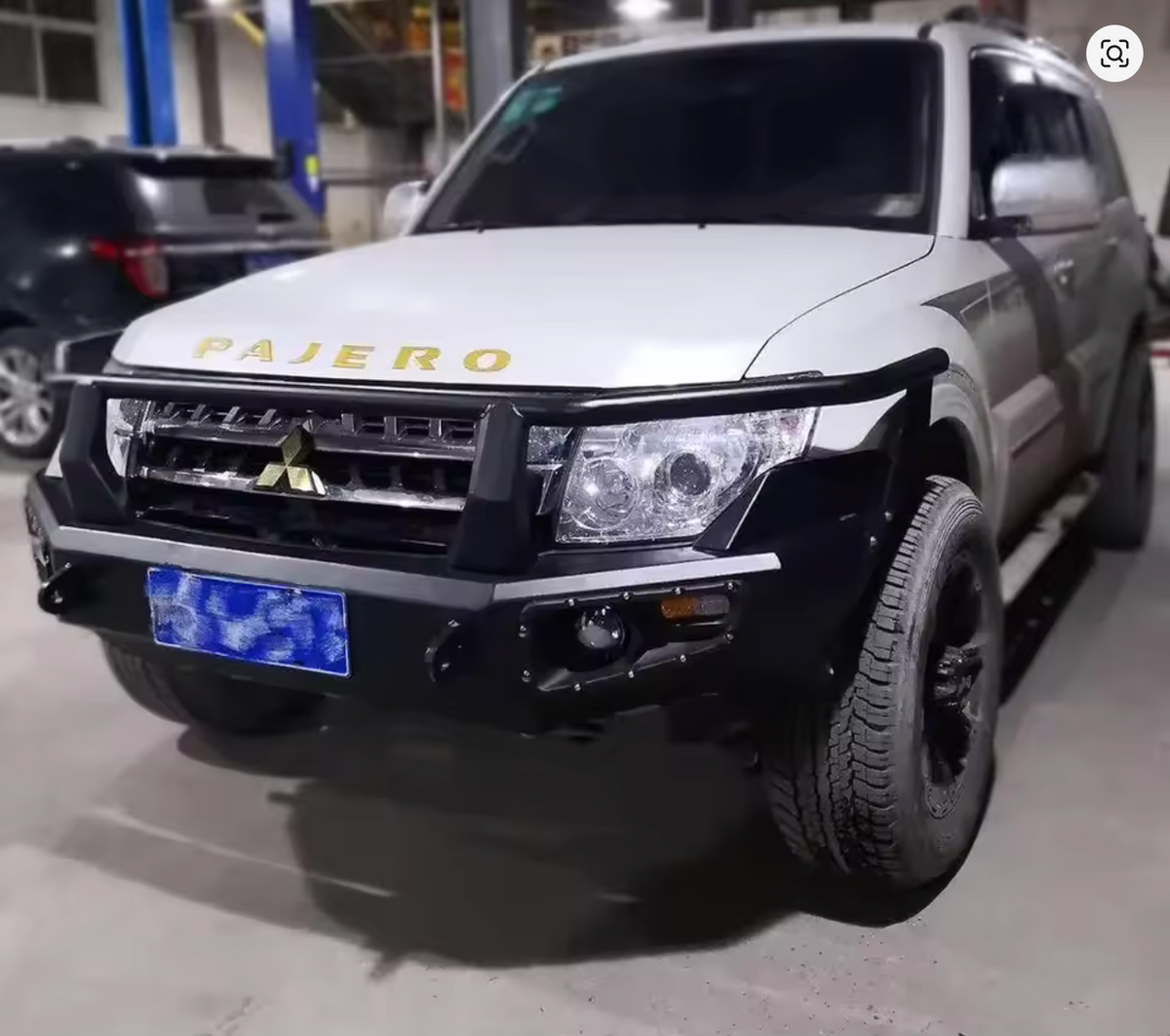 Steel Winch Bumper for MITSUBISHI PAJERO/ SHOGUN (2006-2021) V80/V90 Off Road 4x4 Bullbar Front