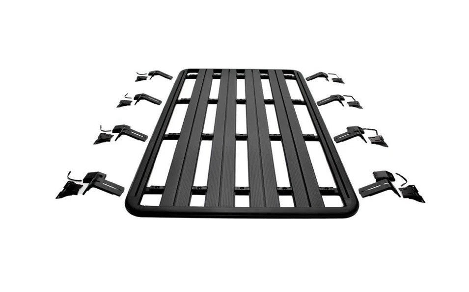 8x AluMod Replacement 9-inch 25cm Brackets Aluminium Roof Rack Cage Set Gutter