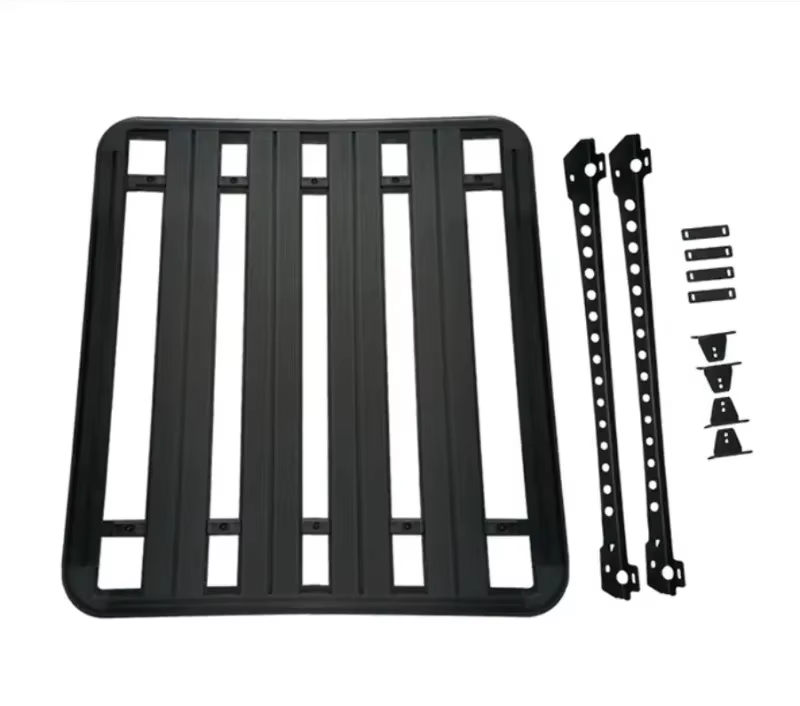 Aluminium Roof Rack for Toyota HILUX 2015+ Mk8 Mk9 Revo Black - Slim Factory Fitment