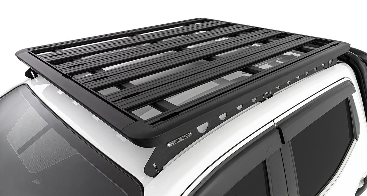 Aluminium Roof Rack for VW AMAROK (2010-2021) Double Cab Black Slim Factory Fit
