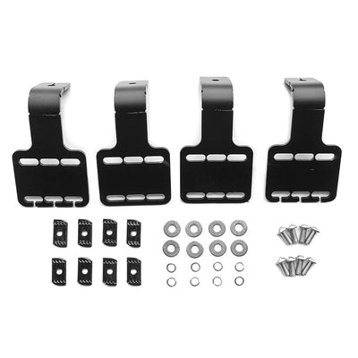 APEX4WD Roof Rack Light Mount Kit (Set of 4) for Aluminium Roof Rack Mounting