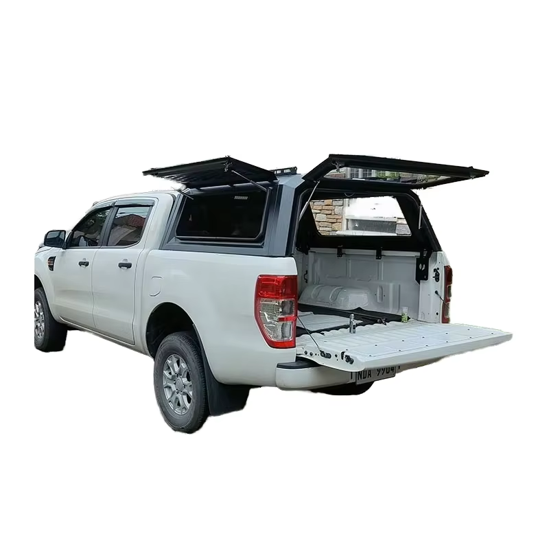 Canopy for FORD RANGER T6 T7 T8 (2012-2022) Rear Hardtop Double Cab Metal Black