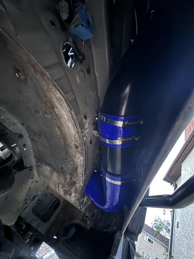 Silver Stainless Steel Snorkel For ISUZU D-MAX 2012+ Raised Air Intake DMAX 4x4 Bare Metal Finish