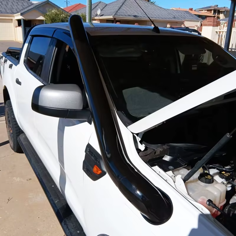 Black Stainless Steel Snorkel For FORD RANGER T7 T8 (2015-22) Raised Air Intake