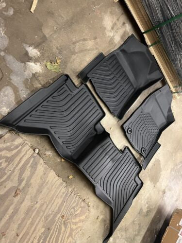 3D Custom Floor Mats TPE All Weather Car Liner For Isuzu D Max Mk2 Double Cab 2020+ (Manual & Automatic)
