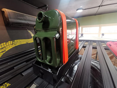 Heavy Duty 20L Jerry Can Holder For All Aluminium & Steel Roof Cage