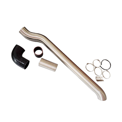 Silver Stainless Steel Snorkel For TOYOTA HILUX MK8 2015+ Raised Air Intake Revo