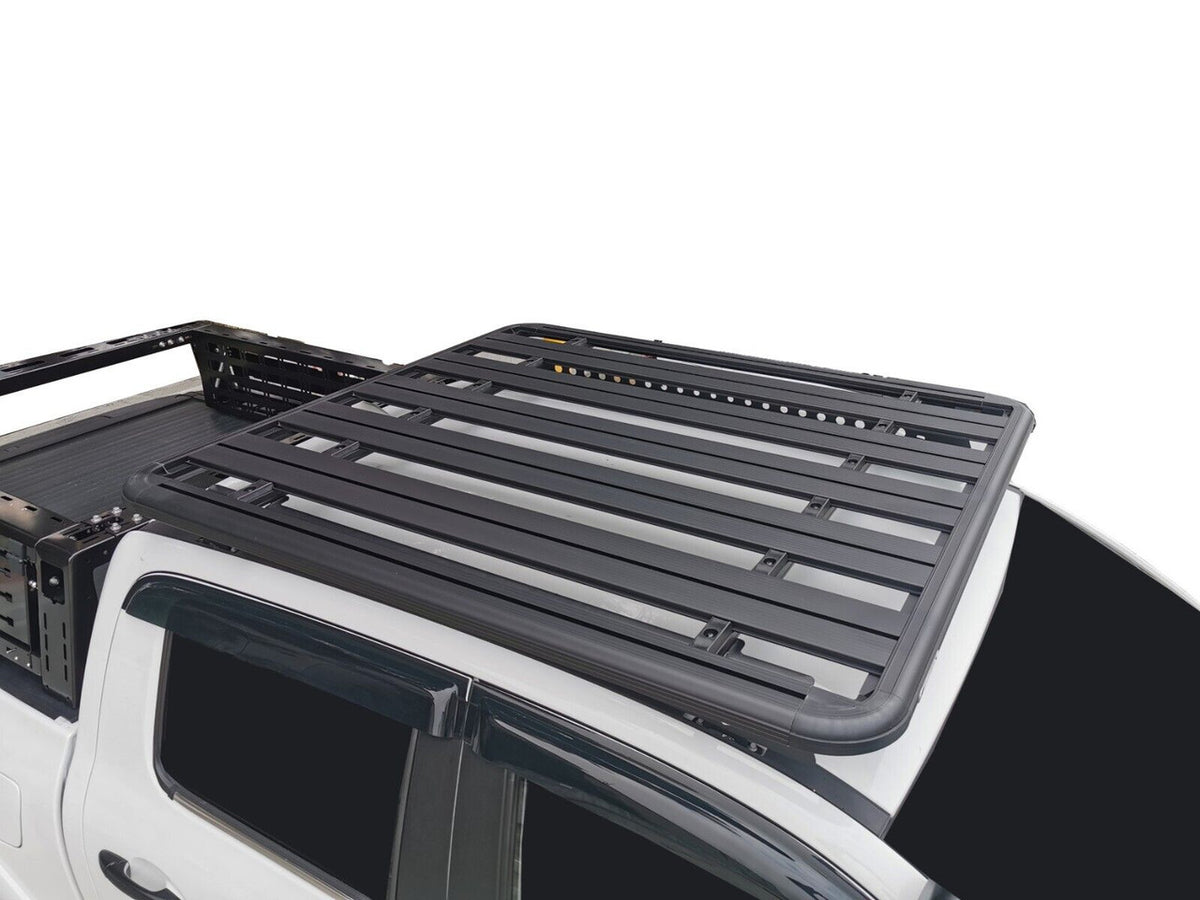 Aluminium Roof Rack for FORD RANGER T6/7/8 (2012-2022) Double Cab Black Slim Fit