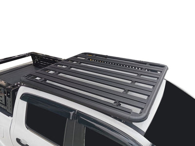 Aluminium Roof Rack for Mitsubishi L200 (2015-2021) Series 5 & 6 (MQ & MR) Black - Slim Factory Fitment