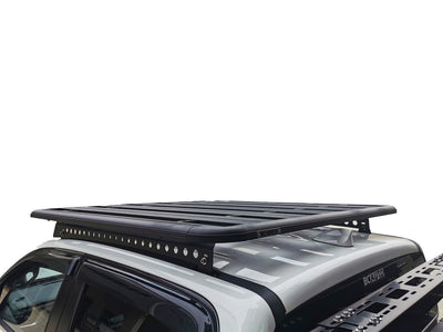 Aluminium Roof Rack for Mitsubishi L200 (2015-2021) Series 5 & 6 (MQ & MR) Black - Slim Factory Fitment