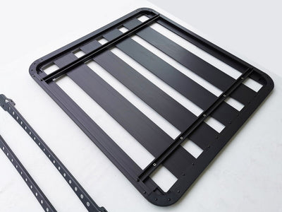 Aluminium Roof Rack for FORD RANGER T6/7/8 (2012-2022) Double Cab Black Slim Fit