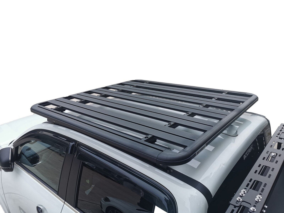 Aluminium Roof Rack for FORD RANGER T6/7/8 (2012-2022) Double Cab Black Slim Fit