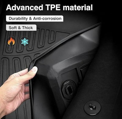 3D TPE Rubber Floor Mats NISSAN QASHQAI (2012-2021) Weather Heavy Duty Liner