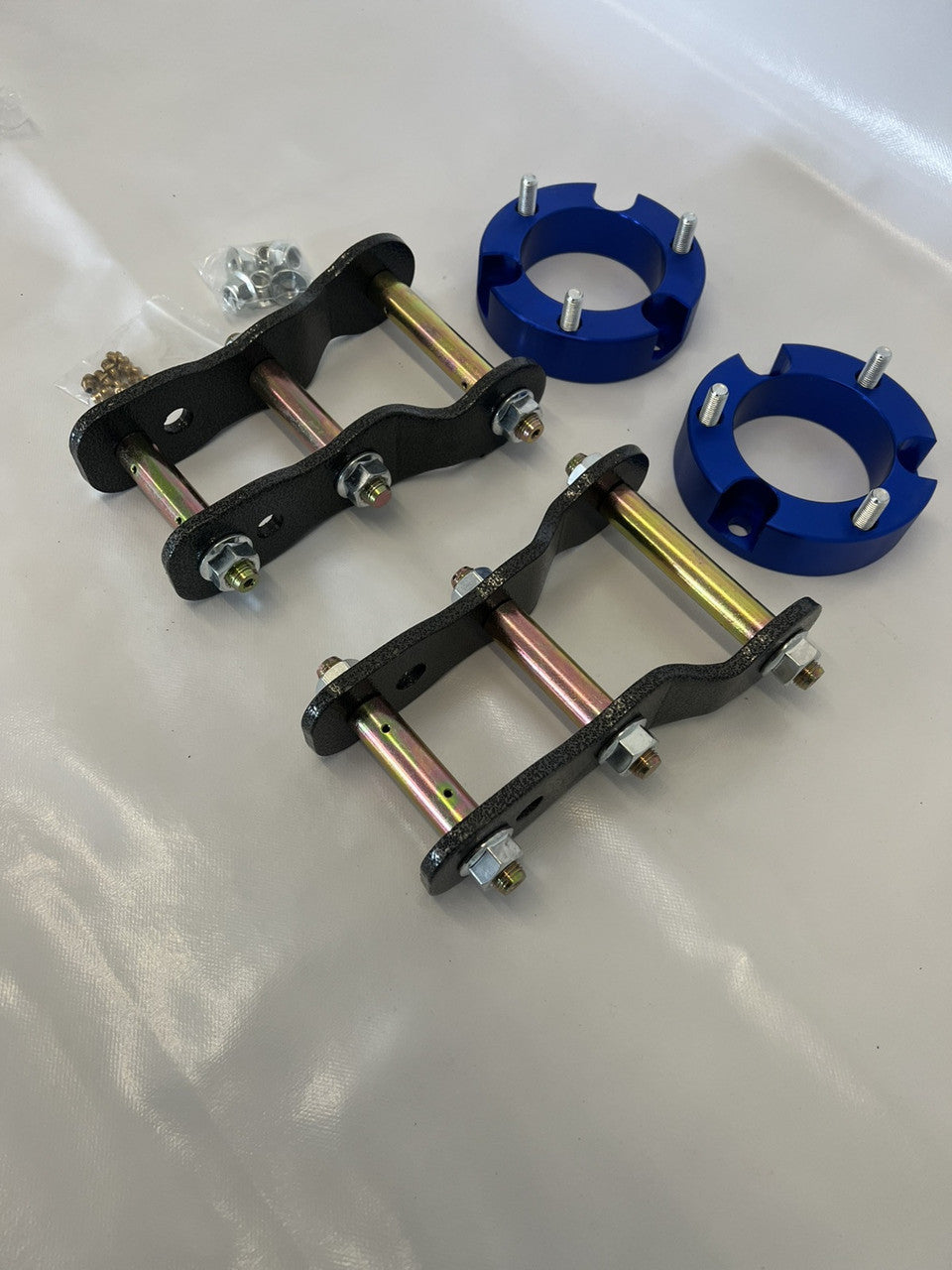 2 Inch 50mm Lift Kit For TOYOTA HILUX 2015+ Front & Rear Shackle Block Revo Mk8