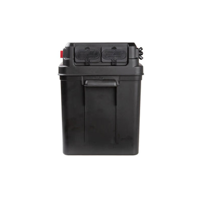Portable Power Battery Box Deep Cycle AGM Universal Large USB Cig Socket 12v DC