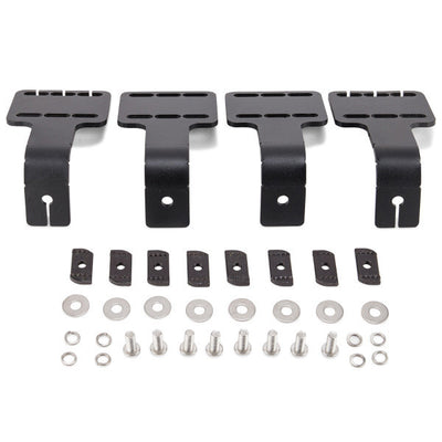 APEX4WD Roof Rack Light Mount Kit (Set of 4) for Aluminium Roof Rack Mounting