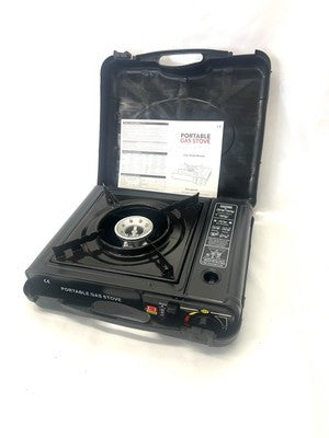 Portable Camping Gas Cooker Single Burner Stove Butane BBQ Outdoor 4x4 Camp NEW
