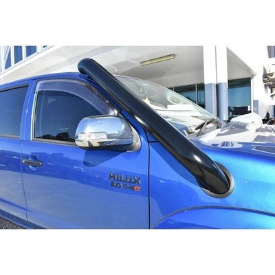 Black Stainless Steel Snorkel For TOYOTA HILUX MK6 MK7 2005-16 Raised Air Intake