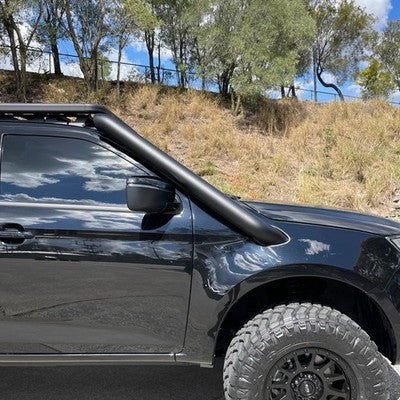 Silver Stainless Steel Snorkel For ISUZU D-MAX 2012+ Raised Air Intake DMAX 4x4 Bare Metal Finish