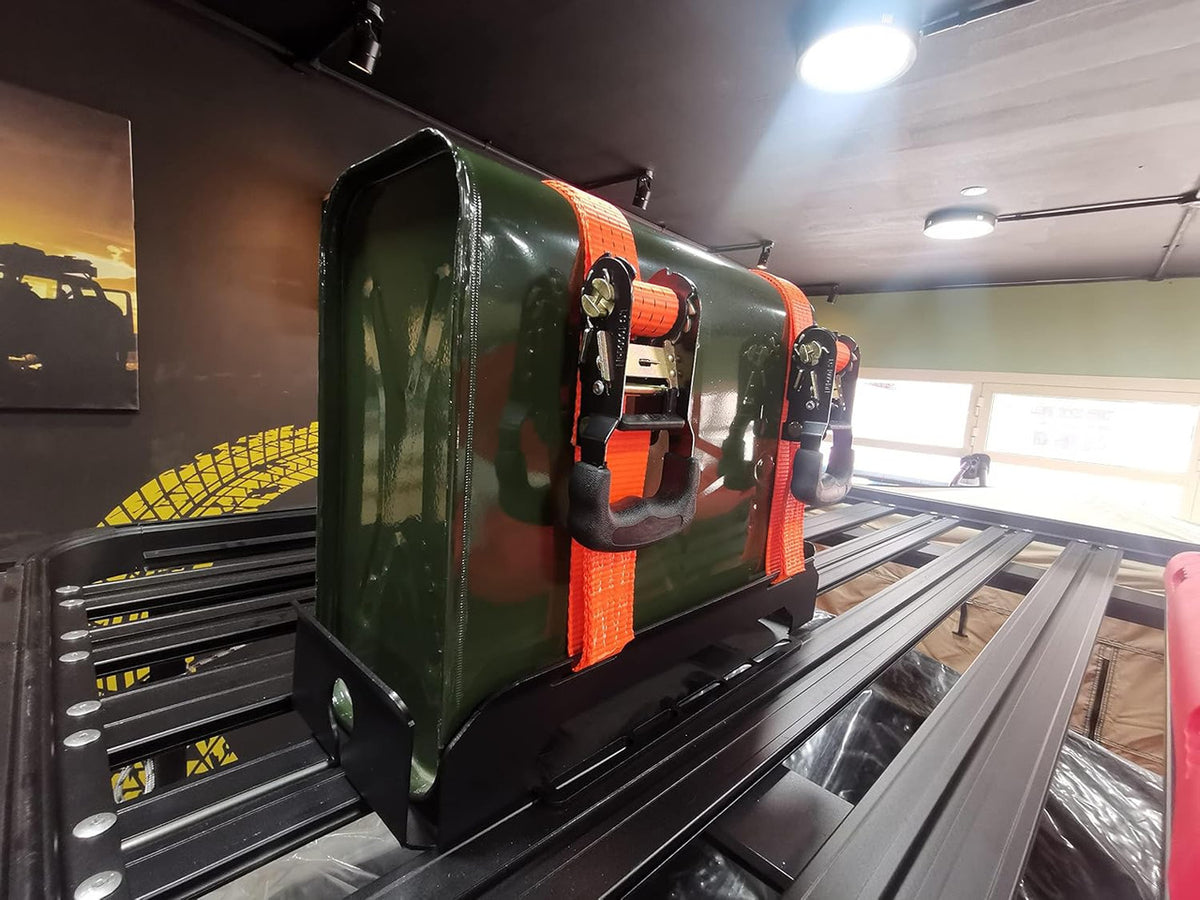 Heavy Duty 20L Jerry Can Holder For All Aluminium & Steel Roof Cage
