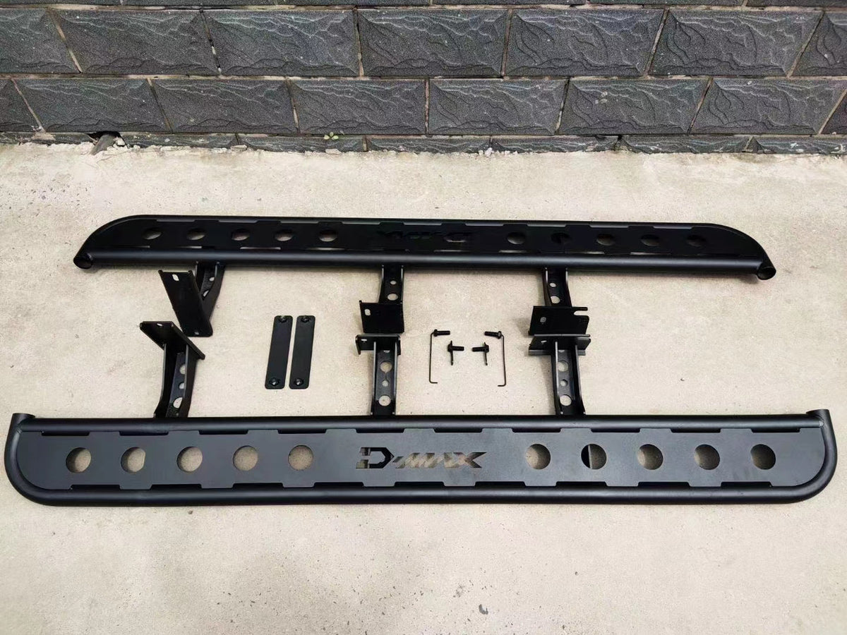 Off Road Side Step PAIR for Isuzu D-MAX DOUBLE CAB 2012-2020 4x4 Running Boards