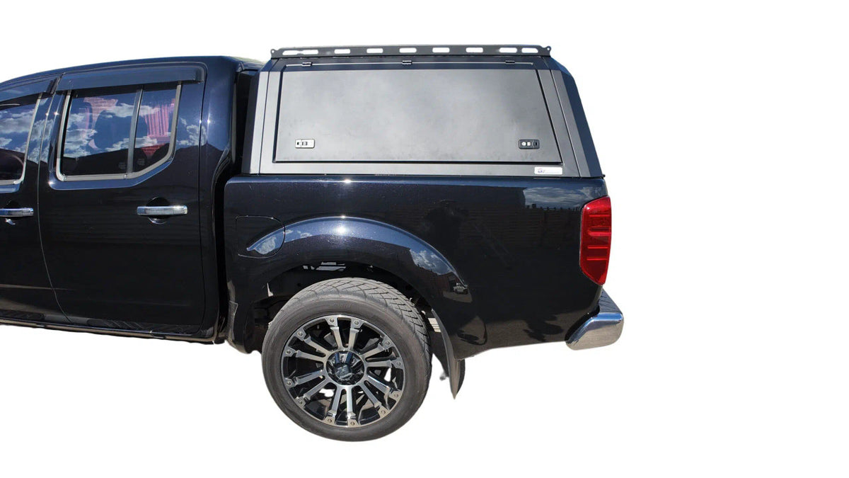Rear Canopy Nissan Navara D40 (2005-2015) Hardtop Double Cab Metal Black 4x4 Steel